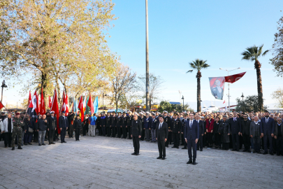 Büyük Önder Atatürk özlemle anılıyor