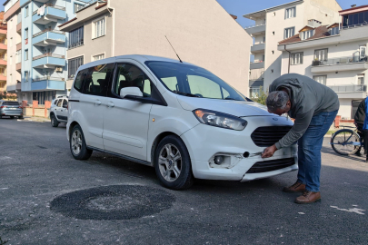 Kaza geçirdi! Motosikletli acısını unuttu, bilgisayarını sordu