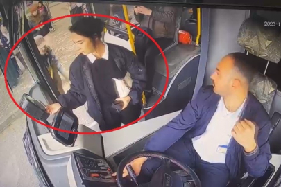 3 kadın yankesici, otobüse binen kadının cüzdanını böyle çaldı, kıskıvrak yakalandı