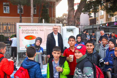 “Bardağınla gel, çorbanı al” etkinliği ile sıfır atığa dikkat çekildi