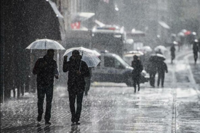 64 il için sarı ve turuncu kodlu meteorolojik uyarı