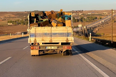 Patlak lastikle kilometrelerce yol kat etti