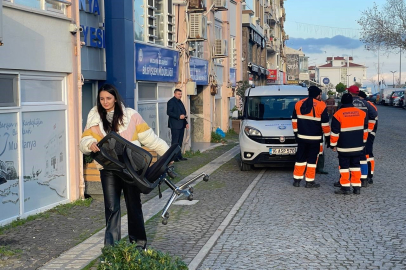 Depremin ardından tahliye edildi! Ek binalarda hizmet verecek