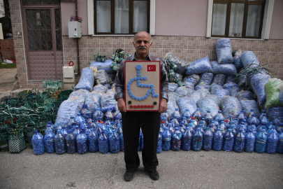 1 ton kapakla engelliler için tekerlekli sandalye