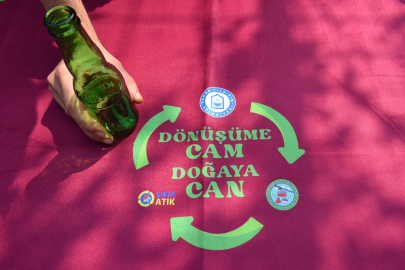 Çevre dostu ilçeden ‘Dönüşüme cam doğaya can’