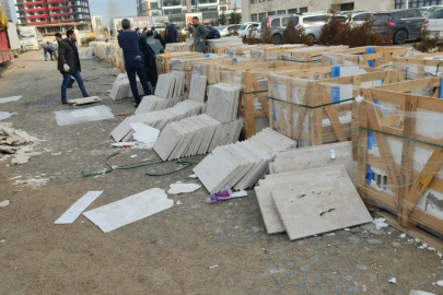 Zehir tacirlerinin mermerli sevkiyat oyununu polis bozdu