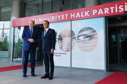 Cumhurbaşkanı Erdoğan Özgür Özel'e İade-i Ziyarette Bulundu