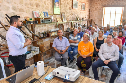 Silifke de Çiftçilere Eğitim Verildi