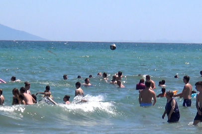 Tekirdağ Sahillerinde Bayram Yoğunluğu