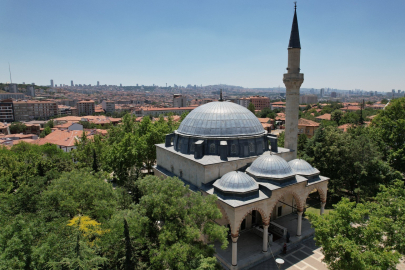 Ankara'nın Tek Örneği Cenab-ı Ahmet Paşa Camii'nde 5 Yüzyıldır Ezan Sesleri Yükseliyor!