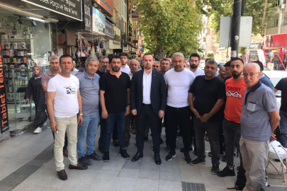 MAGİNDER Başkanı Karademir, Kışla Caddesi Esnafını Ziyaret Etti