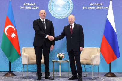 Putin ve Aliyev Bir Araya Geldi