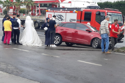 Düğün Günlerinde Trafik Kazası Geçirdiler