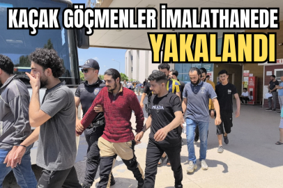 Bursa'da 10 kaçak göçmen yakalandı