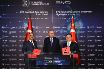 BYD Türkiye'ye Yatırım Kararıyla Büyüyor