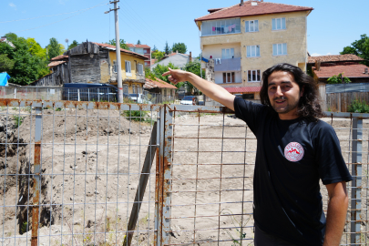 Tarihi Hamamın Bulunduğu İnşaat Kazısında Hummalı Çalışma Başladı