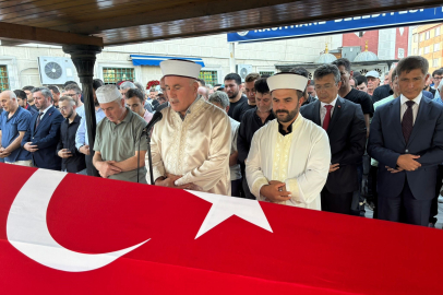 Boğulan Polis Memuru Numan Çebi Son Yolculuğuna Uğurlandı