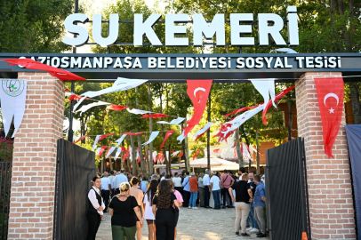 Gaziosmanpaşa Belediyesi'nden Yeni Hizmet: Su Kemeri Sosyal Tesisleri Açıldı