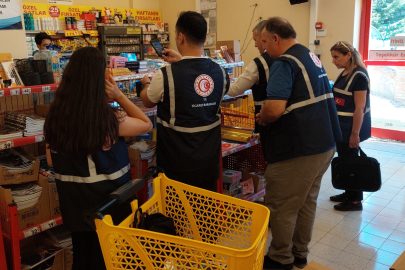 Okul sezonu öncesi kırtasiyelerde denetim yapılıyor