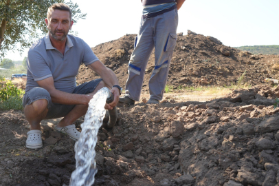 80 bin zeytin ağacı suyla buluştu