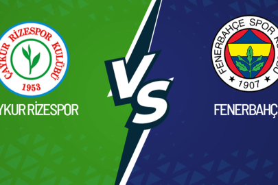 Fenerbahçe-Çaykur Rizespor İlk Yarı Sonucu