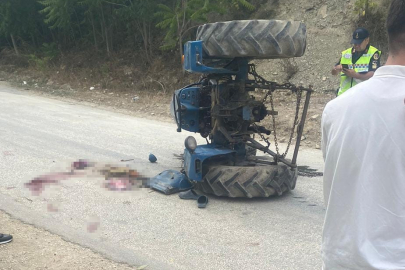 Bursa'da Traktör Kazası: 1 Ölü