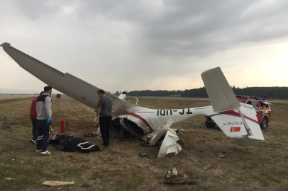 Bursa'da Düşen Uçakta Biri Eğitimci Biri Aday İki Pilot Hayatını Kaybetti