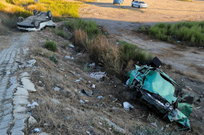 Çarpışma Sonunda Araçlar Hurdaya Döndü: 3 Yaralı