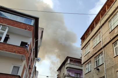 Tadilat yapılırken alevlere teslim oldu