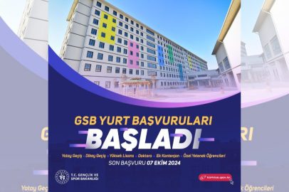 Ek kontenjanlar için yurt başvuruları başladı