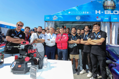 GAÜN'ün elektrikli aracı Türkiye birincisi oldu