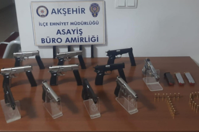 Polisin şüphelendiği araçta cephanelik çıktı!