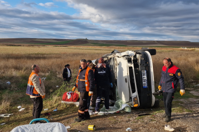 Çorum'da Feci Kaza: 1 Ölü, 14 Yaralı