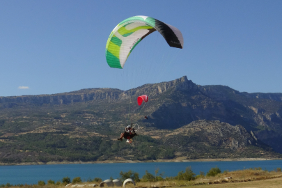 Yamaç paraşütü tutkunlarının yeni gözdesi