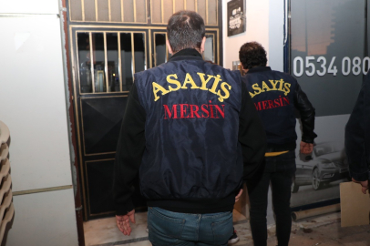 Mersin'de Eş Zamanlı Operasyon