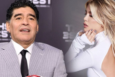 Icardi'nin Eşi Wanda Nara ve Maradona Tek Gecelik Cinsel İlişkiye Girdi!