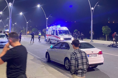 Arnavutköy'de Motosiklet Kazası! 1 Ölü, 2 Yaralı