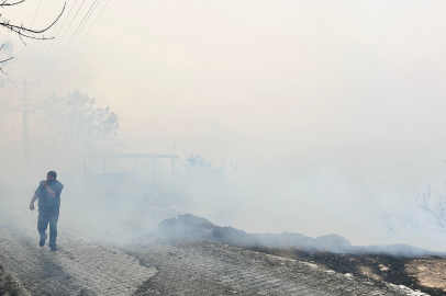 Hatay'da korkutan Orman Yangını