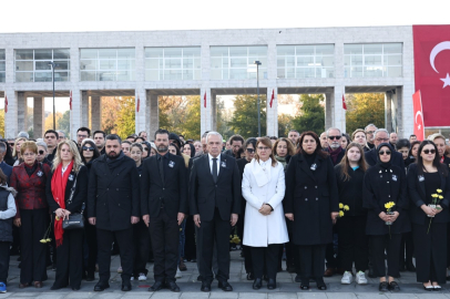 Nilüfer'de Türkiye Cumhuriyeti’nin Kurucusu Ulu Önder Atatürk Törenle Anıldı