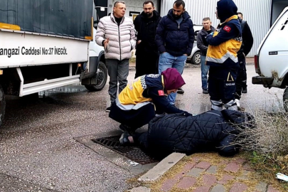 Karşıya Geçmek İsterken Kamyon Çarptı