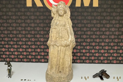 Roma Dönemine Ait 4 Başlı Hekate Heykeli Yaklandı