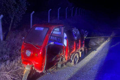 Üç tekerlekli motosikletiyle kaza yapan bedensel engelli adam hayatını kaybetti