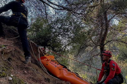 Manisa'da sır ölüm: Cansız bedeni 200 metrelik uçurumda bulundu