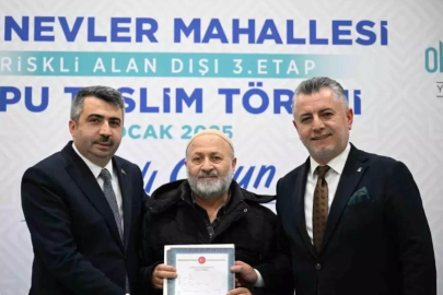 Yıldırım’da Büyük Dönüşüm Başladı: Şirinevler Mahallesi'nde Tapu Teslim Töreni